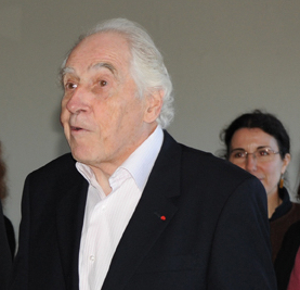 Jean Cuisenier en 2011 à un pot de départ d'un collègue du musée