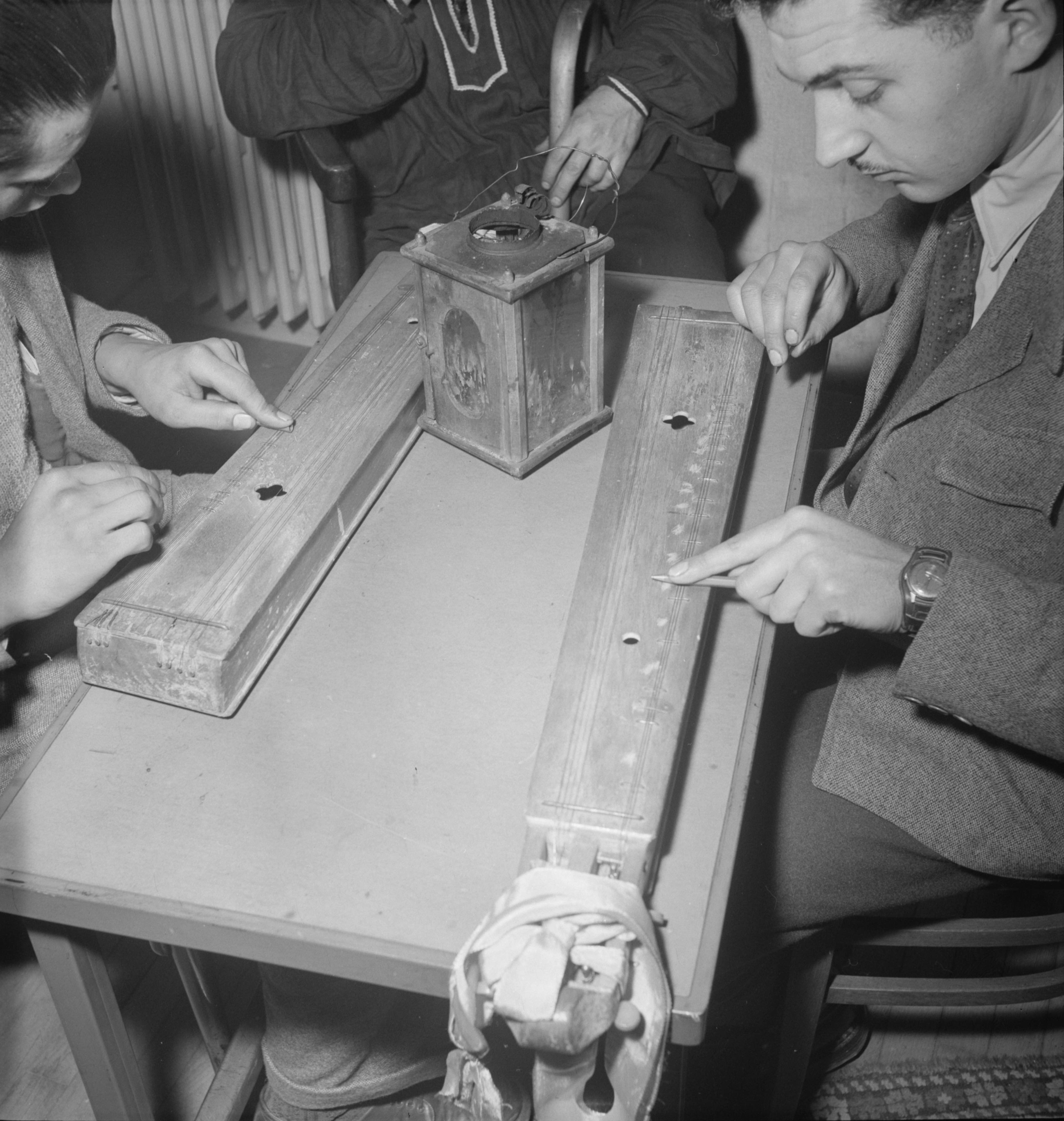 Jeu de l'épinette des Vosges, enquête de 1955